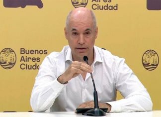 La madre de Larreta tiene COVID-19.