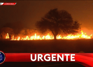 Nuevos e impactantes incendios en las Sierras de Córdoba.