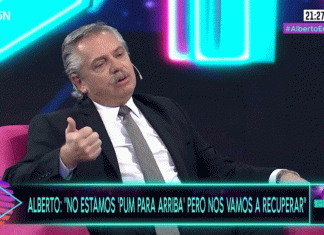 AF: “Cada vez que hubo marchas, 15 días después crecieron los casos de coronavirus”.