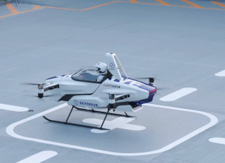 Japón ya tiene su auto volador.