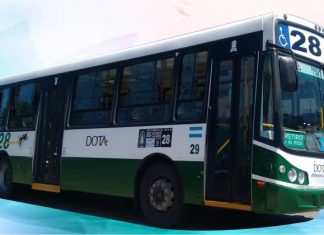 Empezó el paro de colectivos!