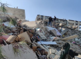 Fuerte terremoto en Turquía y Grecia.