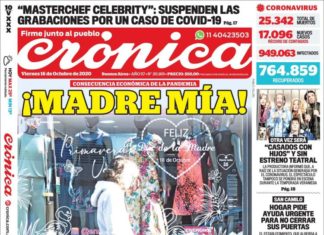 Tapas de los diarios de hoy: 16 de octubre de 2020.