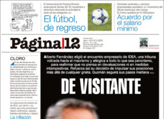 Tapas de los diarios de hoy: 15 de octubre de 2020.