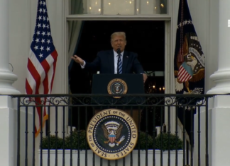 A lo Perón, reapareció Trump.