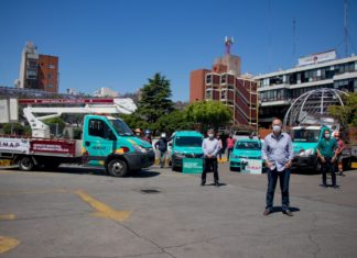 LANÚS: GRINDETTI PRESENTÓ EL NUEVO SERVICIO MUNICIPAL DE ALUMBRADO PÚBLICO (SEMAP).
