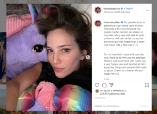 El misterioso saludo de año nuevo de Lopilato.