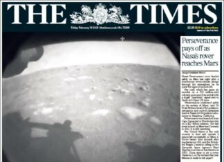La prensa mundial habla del Rover Perseverance.