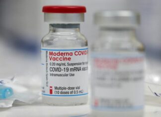 Empezaron a distribuir Moderna.