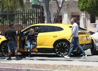 El nene de Ben Affleck le chocó un Lamborghini de U$S 200 mil.
