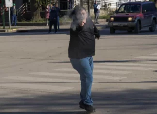 Ataque a los tiros de estatales a un fotógrafo de prensa en San Martín de los Andes.